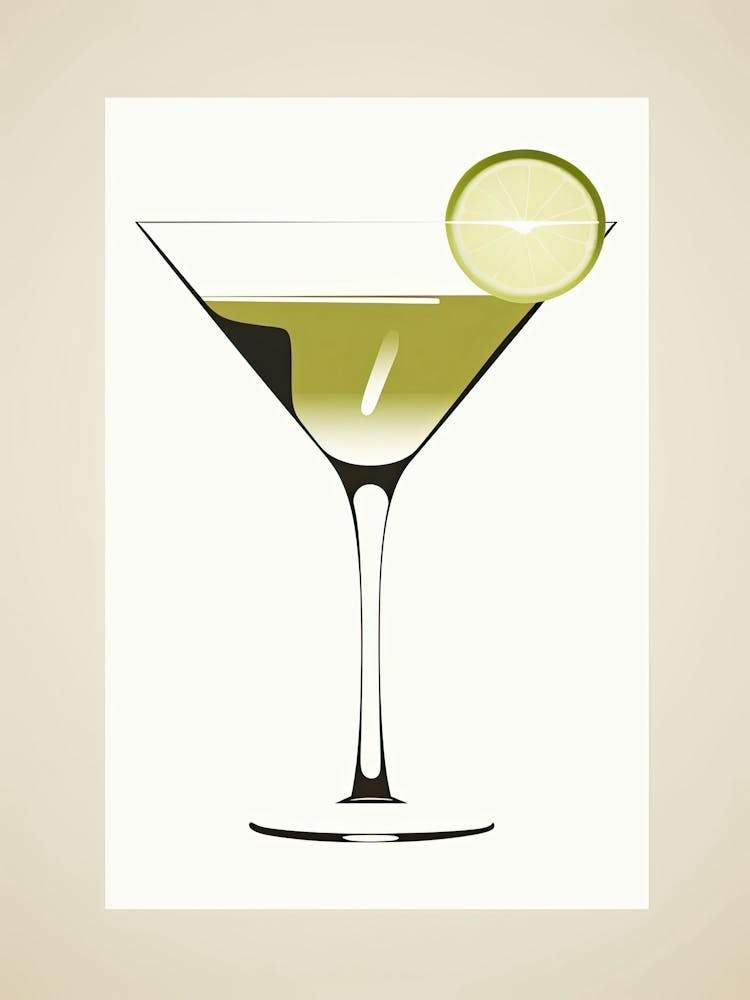 Mid Century Modern Gimlet Floral Infusion Cocktail 3