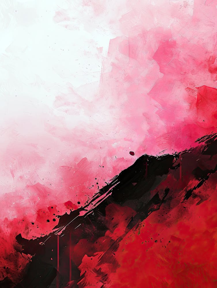 Abstract Red Painting, Minimalism