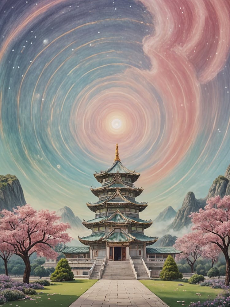 Cosmic Pagoda no1