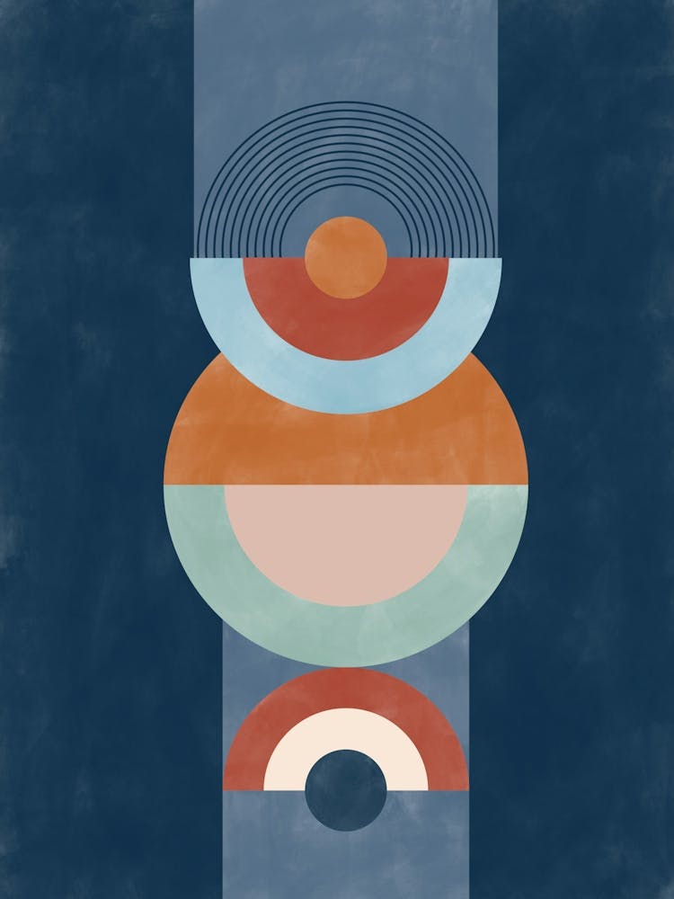 Abstract Boho Painting No.4