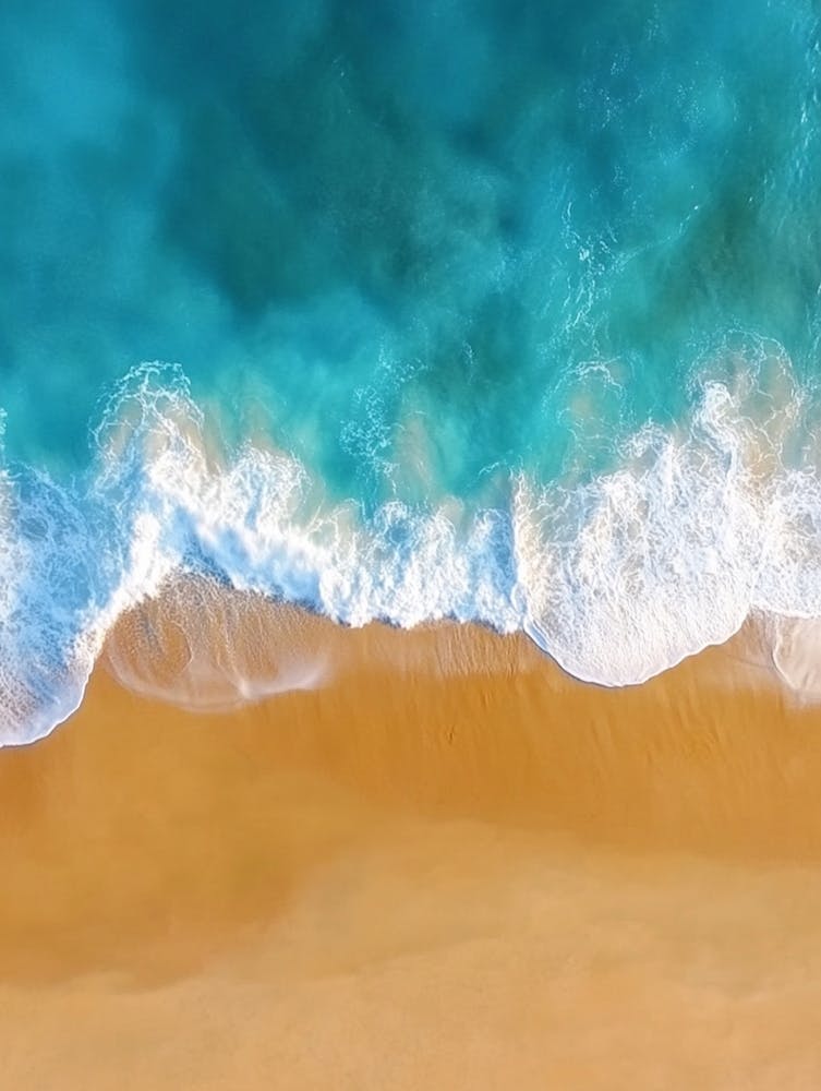 Aerial View Of A Beach 1