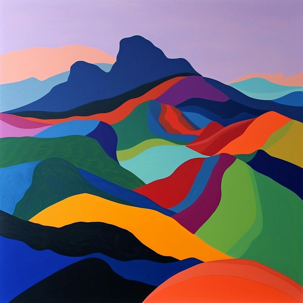 Abstract Travel Collection Montserrat 2