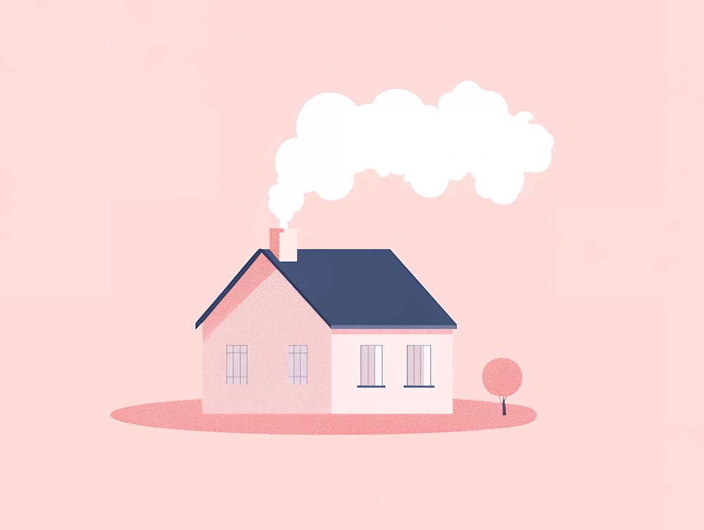 House With Smoke