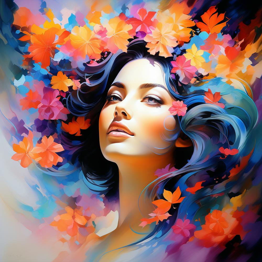 Abstract Of A Woman 2