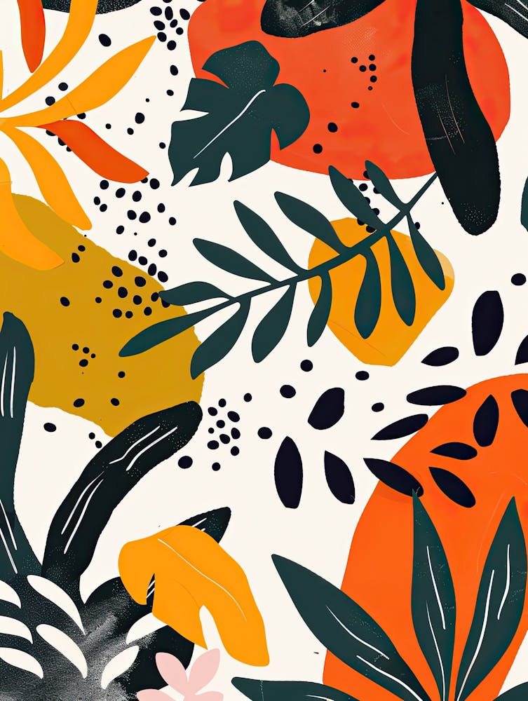 Bursting Botanicals Matisse Style