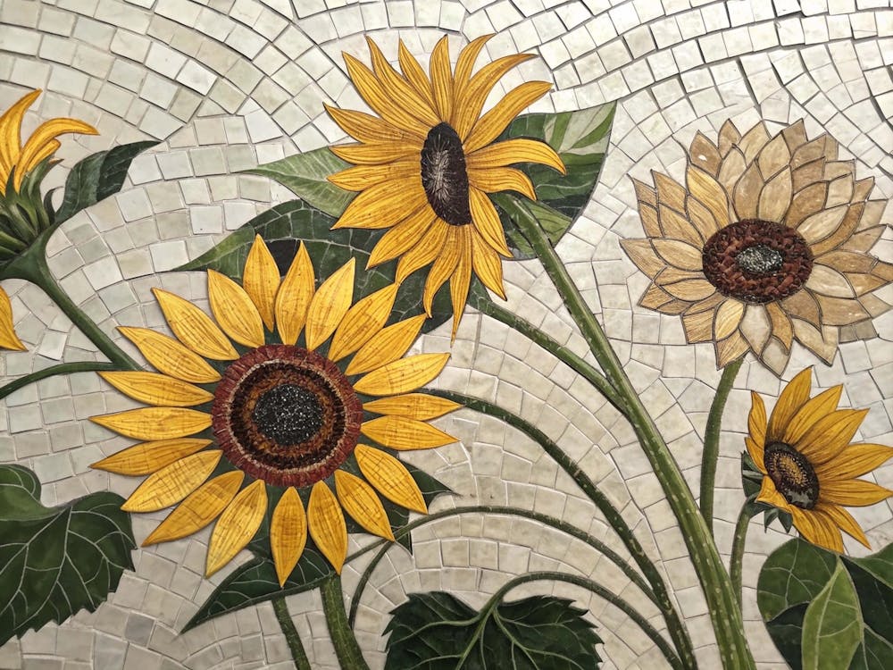Sunflowers wallart