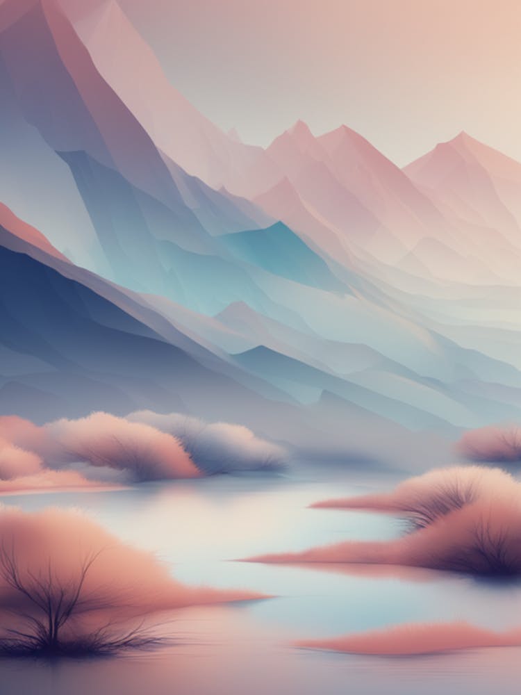 Abstrakte Landschaft 7