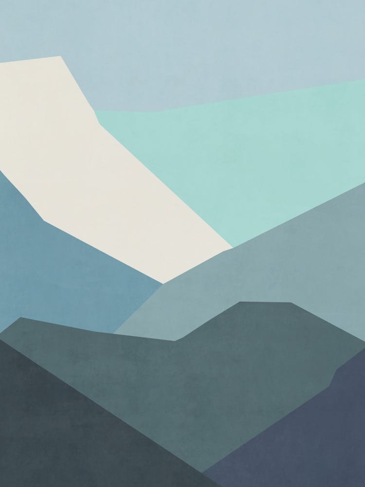 Abstract Mountain Landscape 1