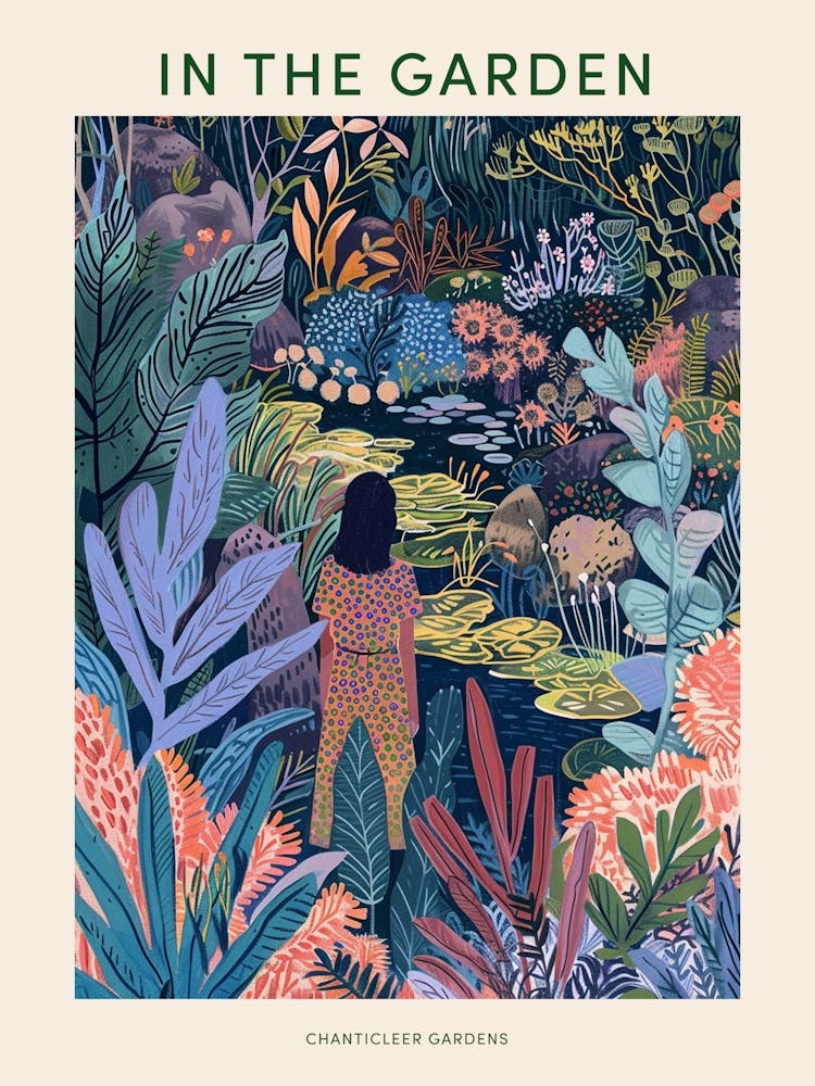 In The Garden Poster Chanticleer Gardens
