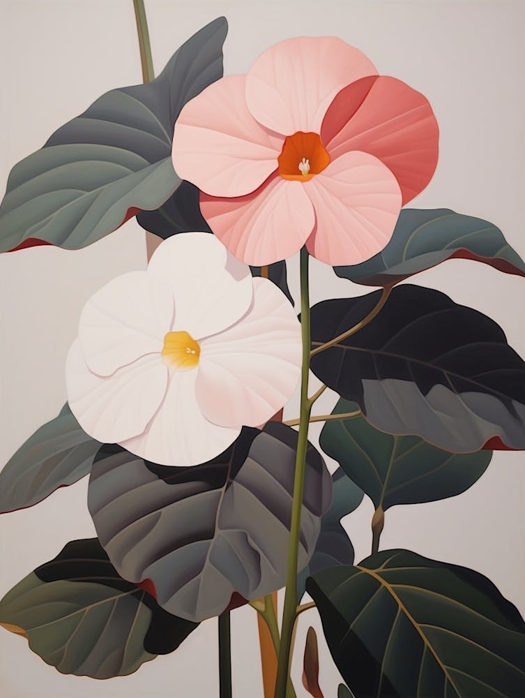 Flower Illustration Impatiens 3