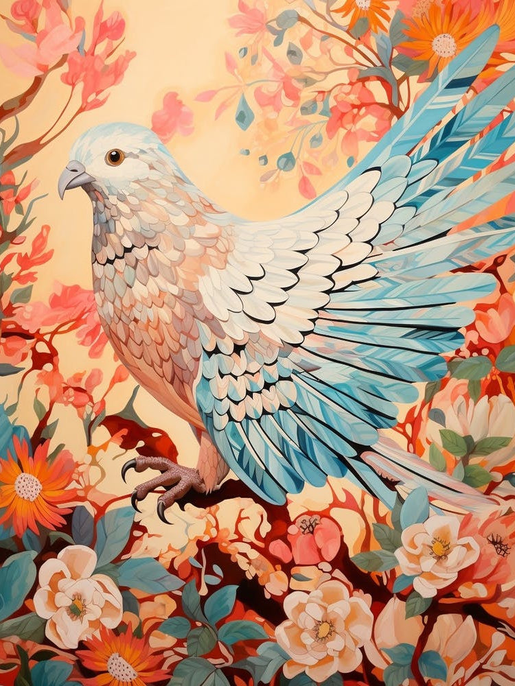 Budgerigar 1 Detailed Bird Painting Copy