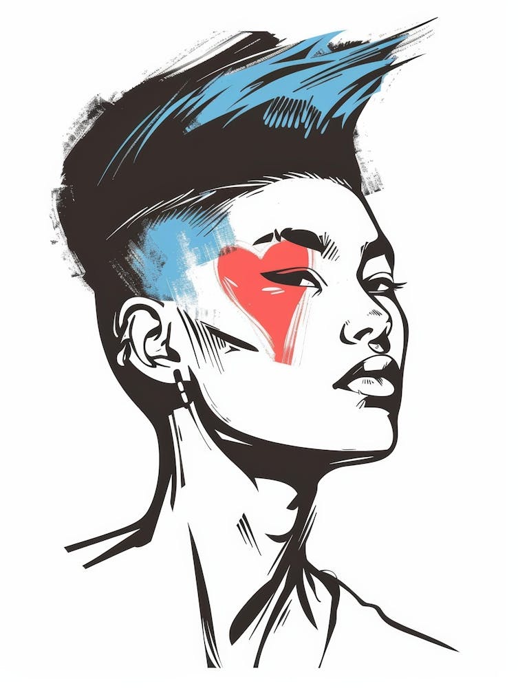 Girl With A Mohawk