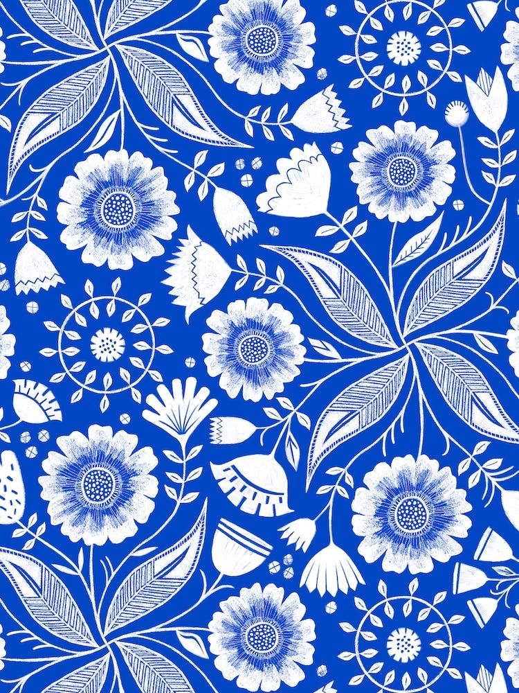Blau Botanisch