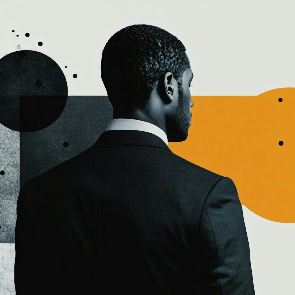 Black Man In Suit