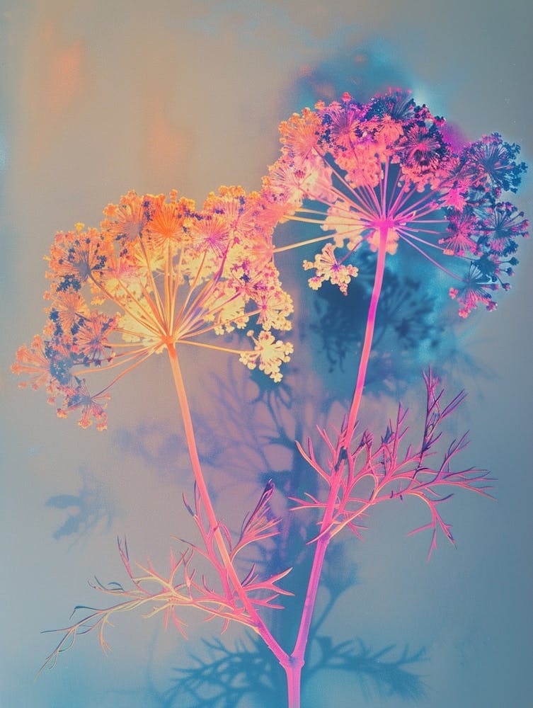 Iridescent Flower Queen Annes Lace 1