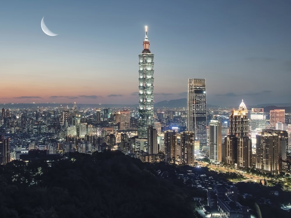 Evening In Taipei