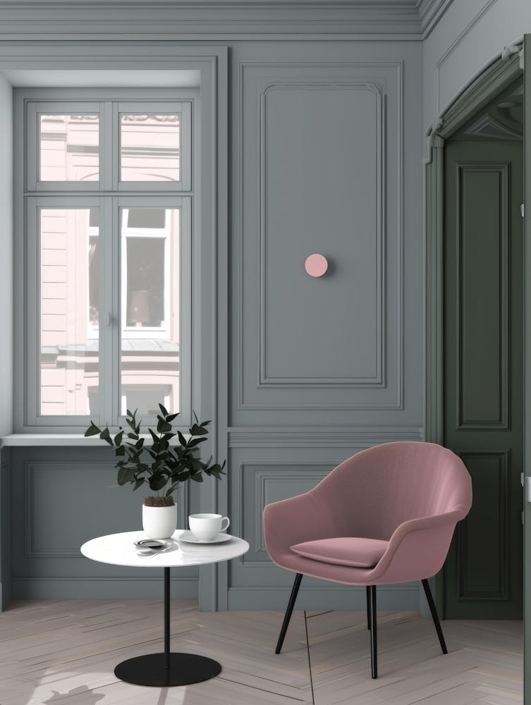 Room With A Pink Chair