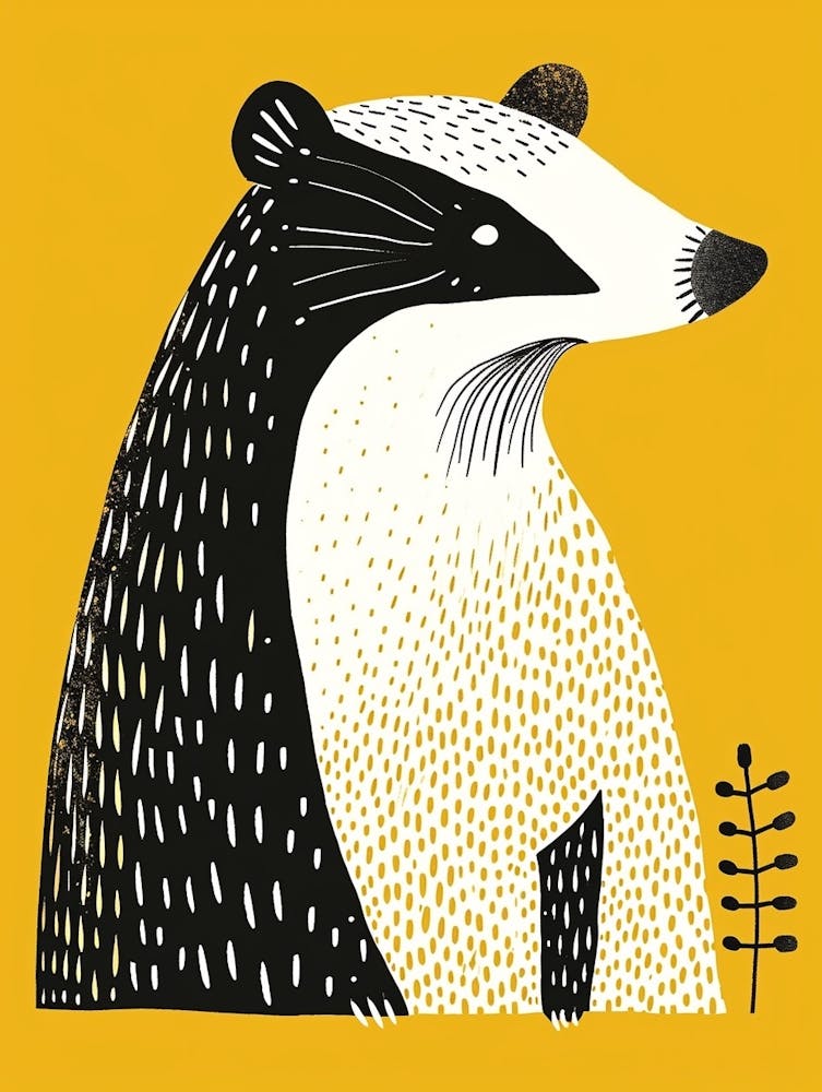Yellow Badger 2