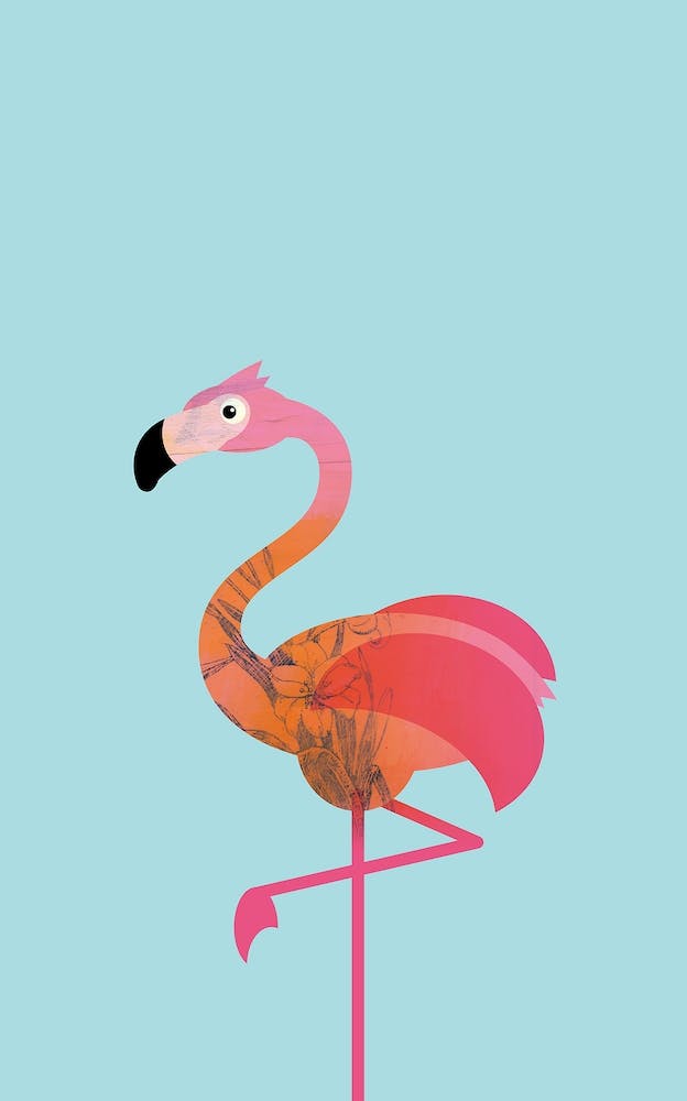 Kids Room Flamingo