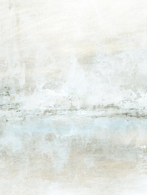 Haze - Neutral Gray Abstract Painting