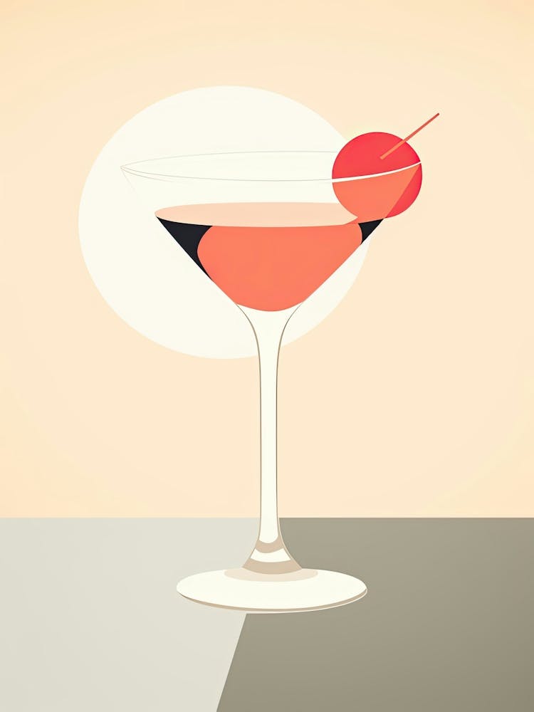 Mid Century Modern Sex On The Beach Floral Infusion Cocktail 2