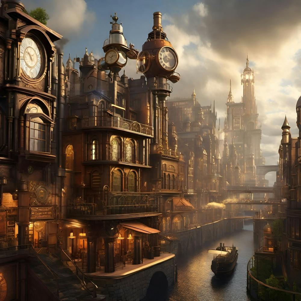 Steampunk City