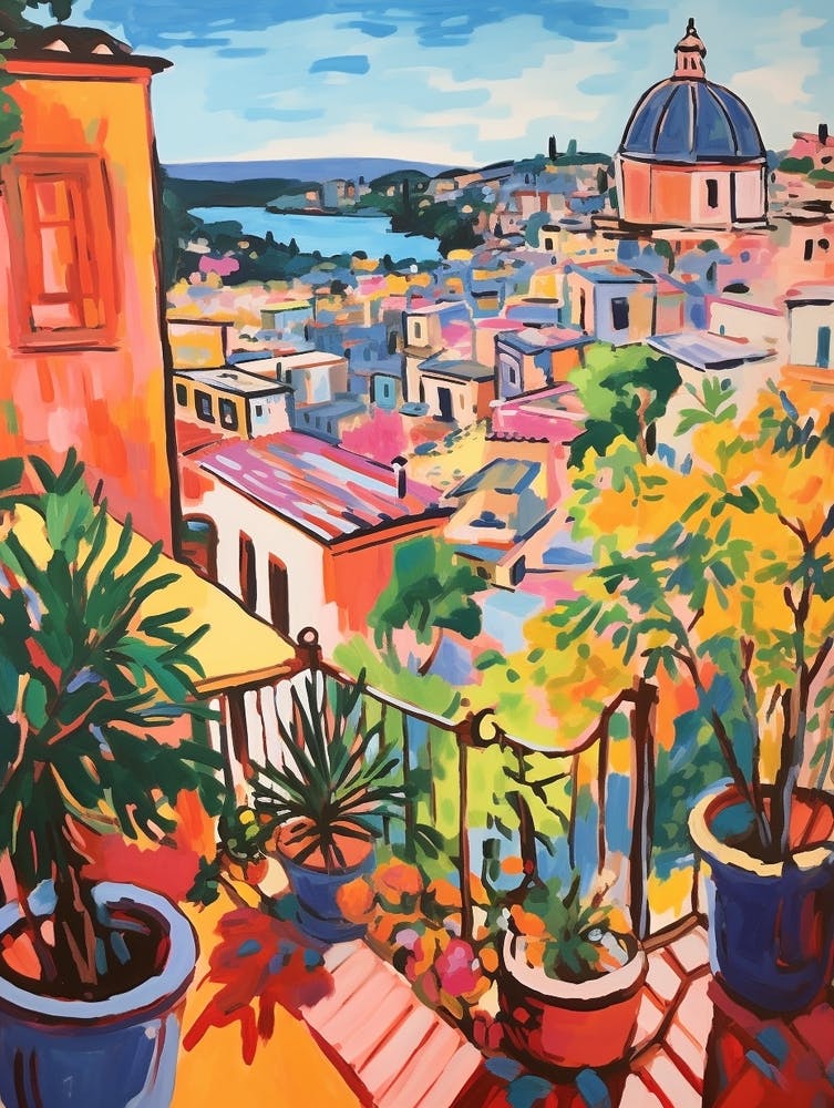 Rome Italy 2 Fauvist Painting