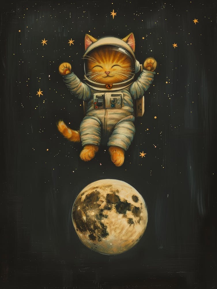 Astronaut Cat 1