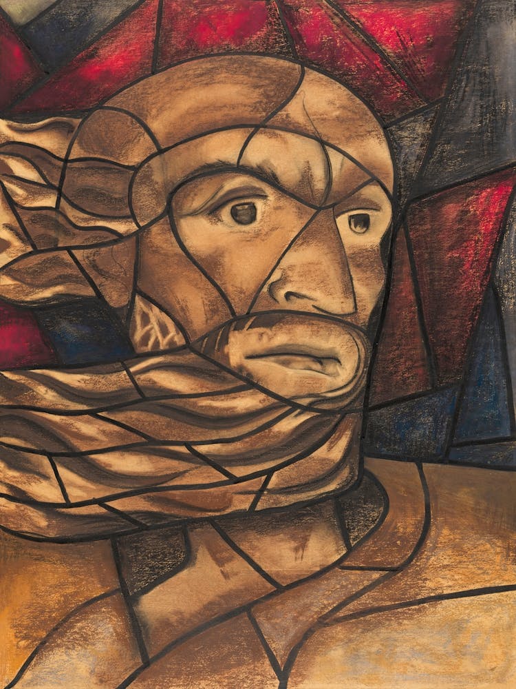 Design For A Window In The Noordertransept In The Dom In Utrecht (1878–1938), Richard Roland Holst 1