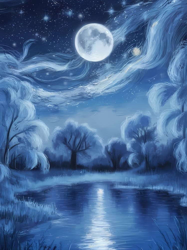 Moonlight In The Forest