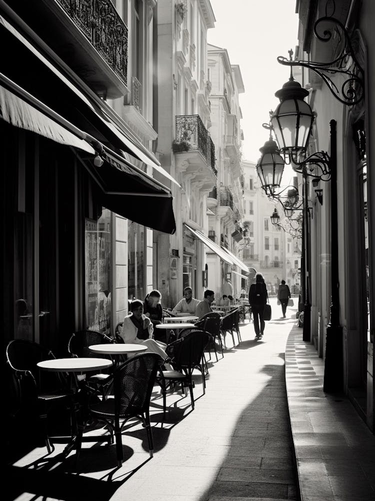 Nice France Mediterranean Black And White Photography Analogue 8
