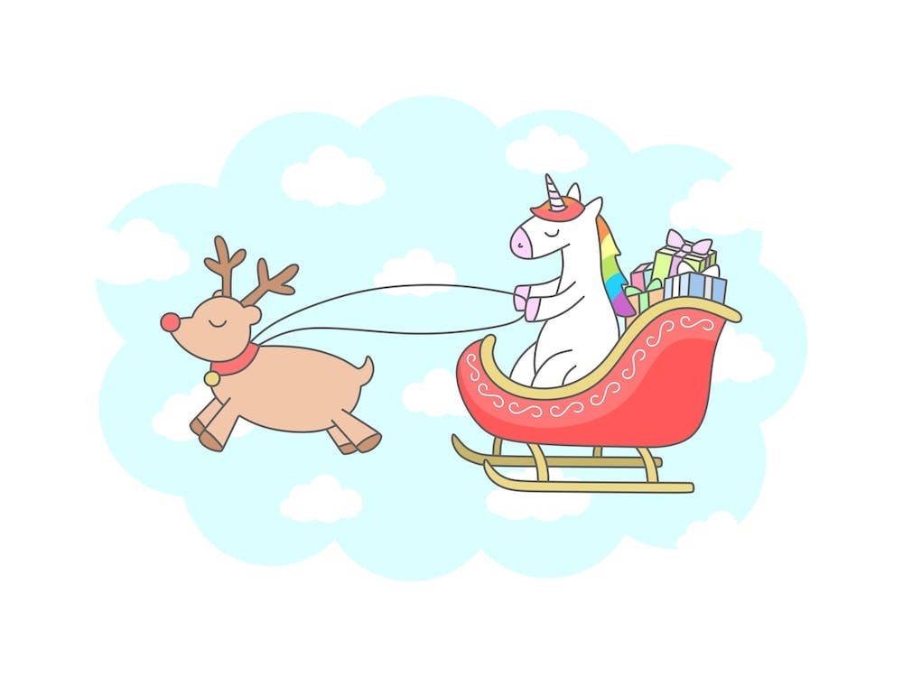 Unicorn Sleigh