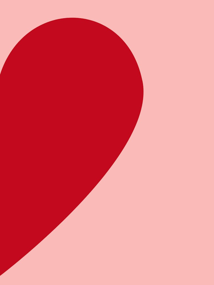 Pink-Rotes Herz