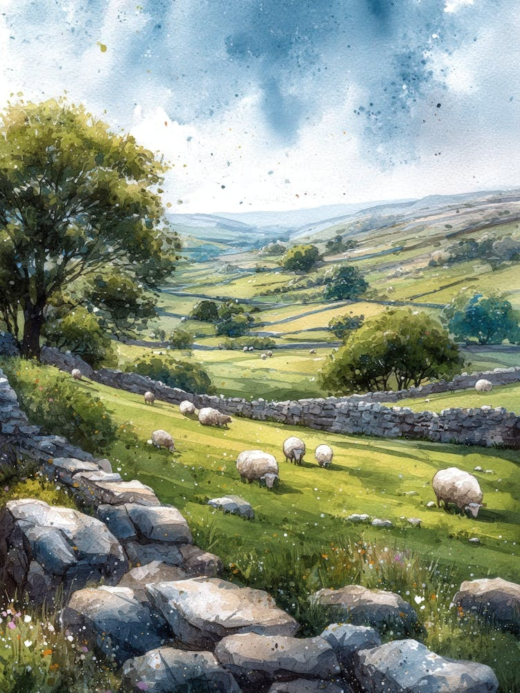 Aihrgdesign Isolated Watercolor Painting Of Countryside Lands 9c1297c1 60f6 4d73 8411 Cb4c307eaaaa 3