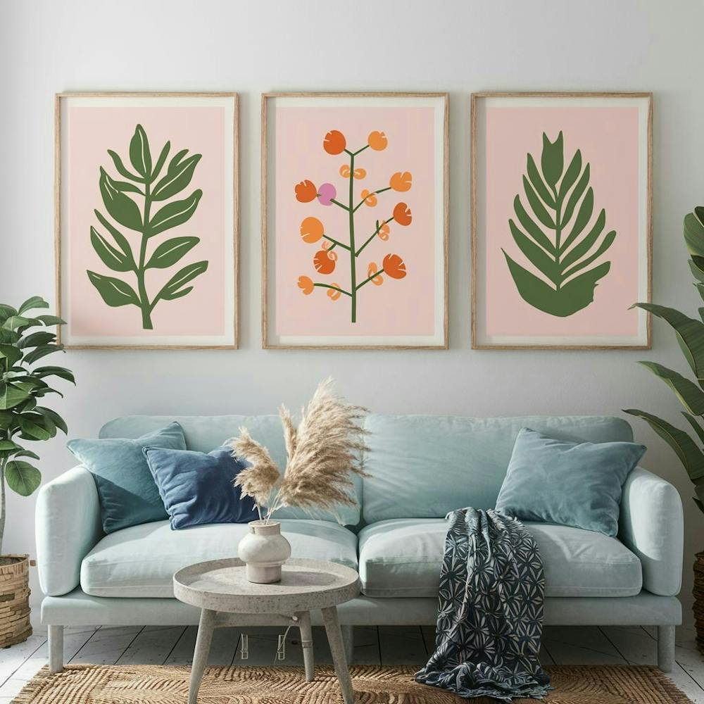 Three Framed Prints 1