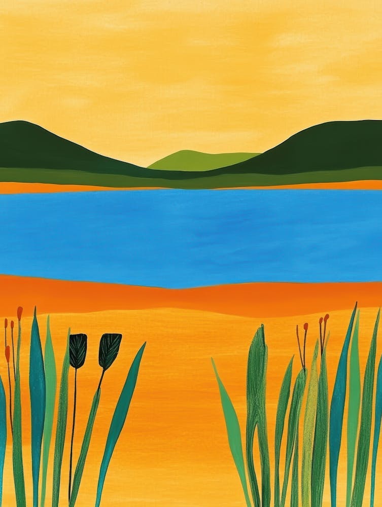 Sunset By The Lake 16