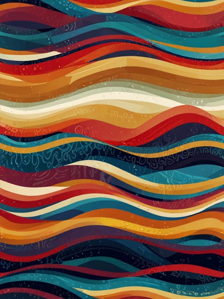 Abstract Wave Pattern 1