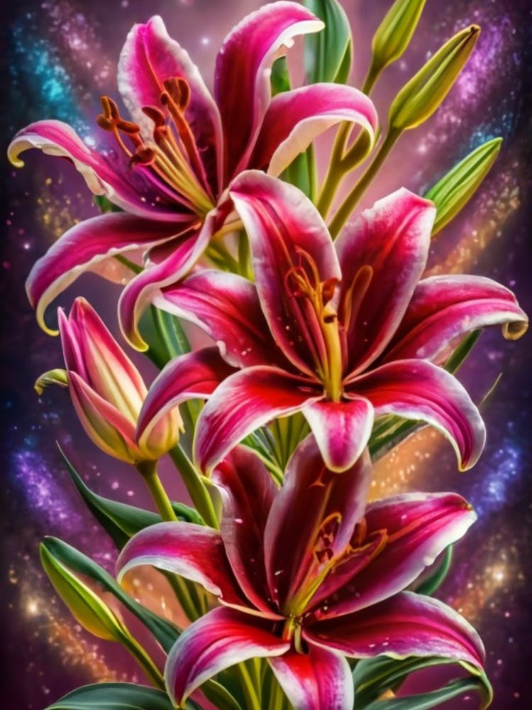 Lilienmalerei