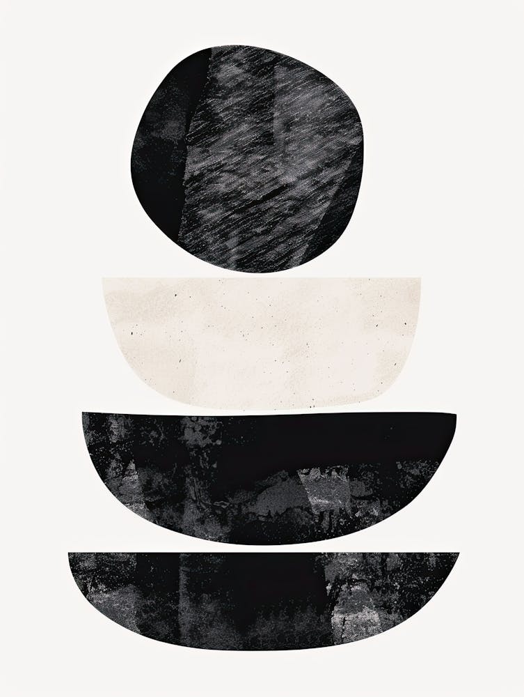 Geometric Peaks Bauhaus Minimalist