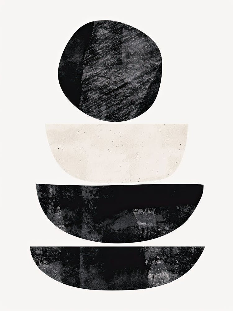 Geometric Peaks Bauhaus Minimalist