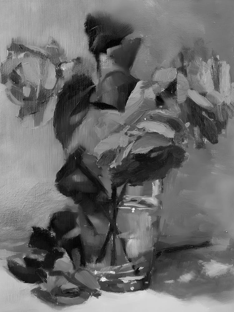 Roses In A Vase 4