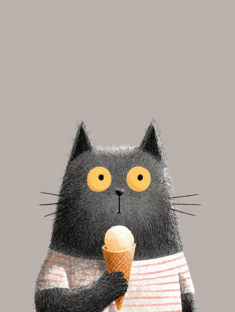 Ice Cream Cat 4