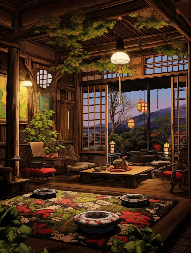 Traditional Japanese Tea Garden 4