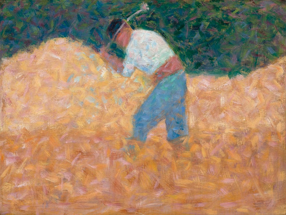 The Stone Breaker, Georges Seurat