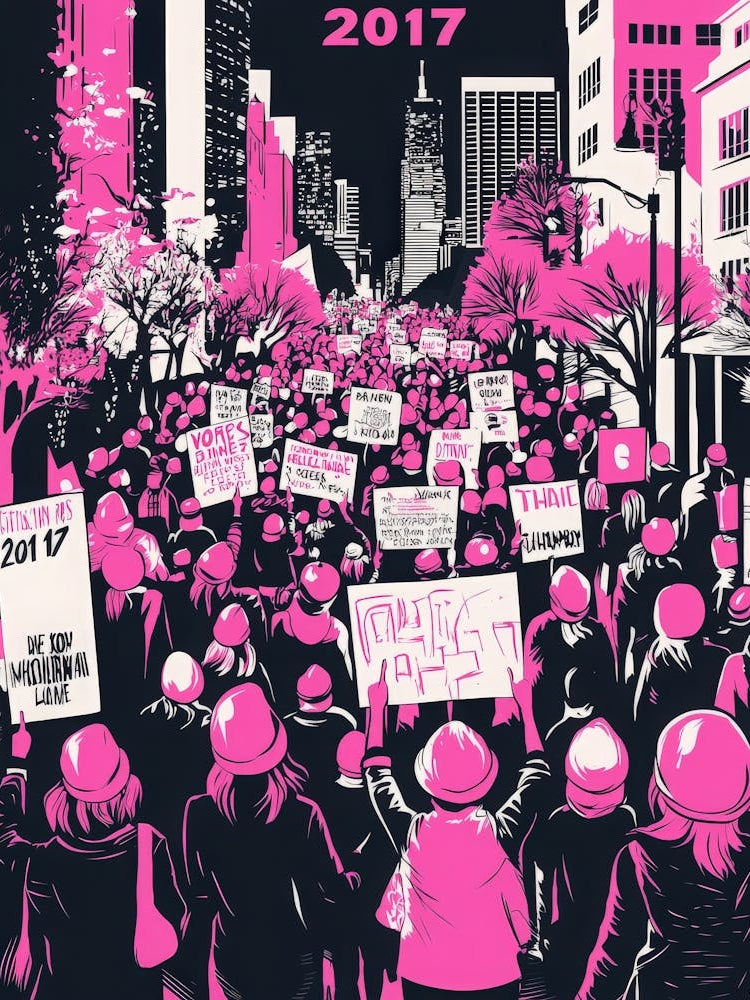 Aihrgdesign A Powerful Activist Poster Depicting The 2017 Wom 4b78a38c Cd40 4774 8073 E0e1a669a7ce 0