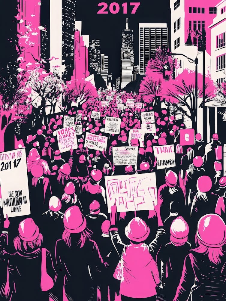 Aihrgdesign A Powerful Activist Poster Depicting The 2017 Wom 4b78a38c Cd40 4774 8073 E0e1a669a7ce 0