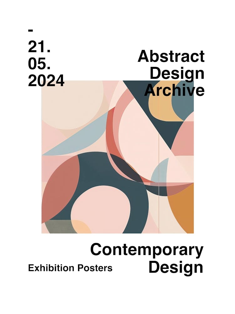 Abstract Design Archive Poster 08