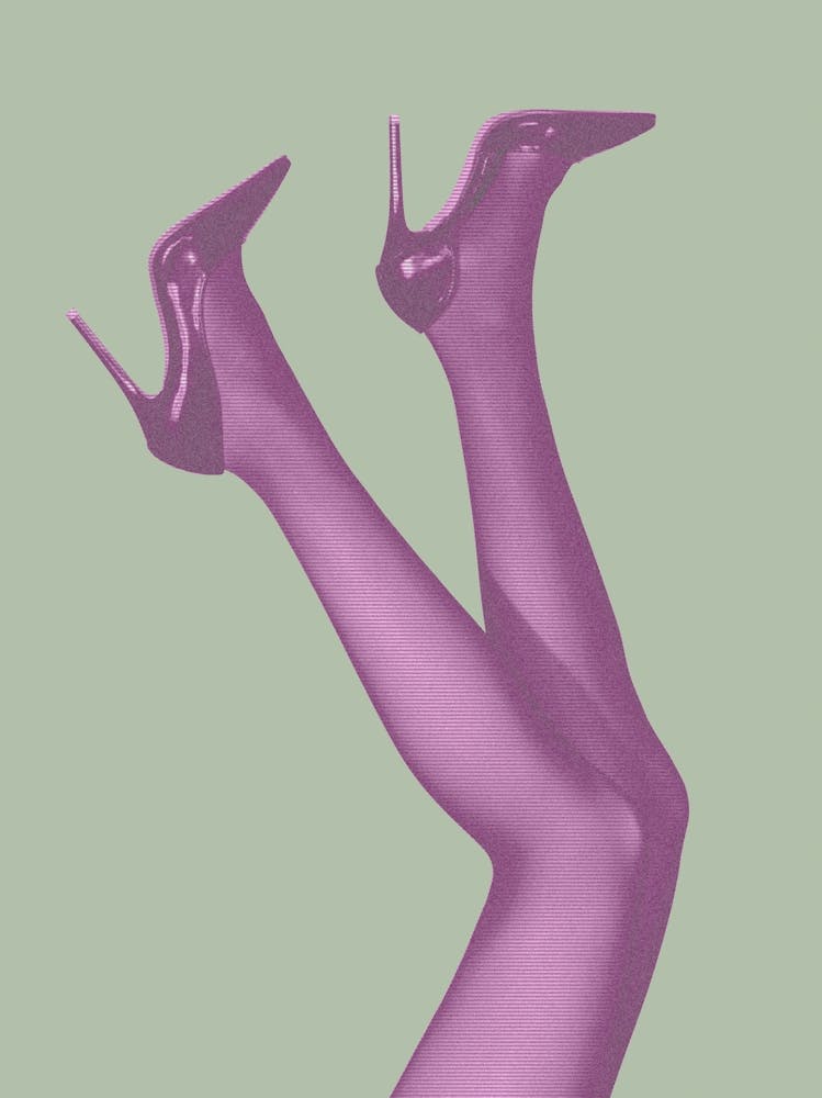 Legs in the air green_2077798