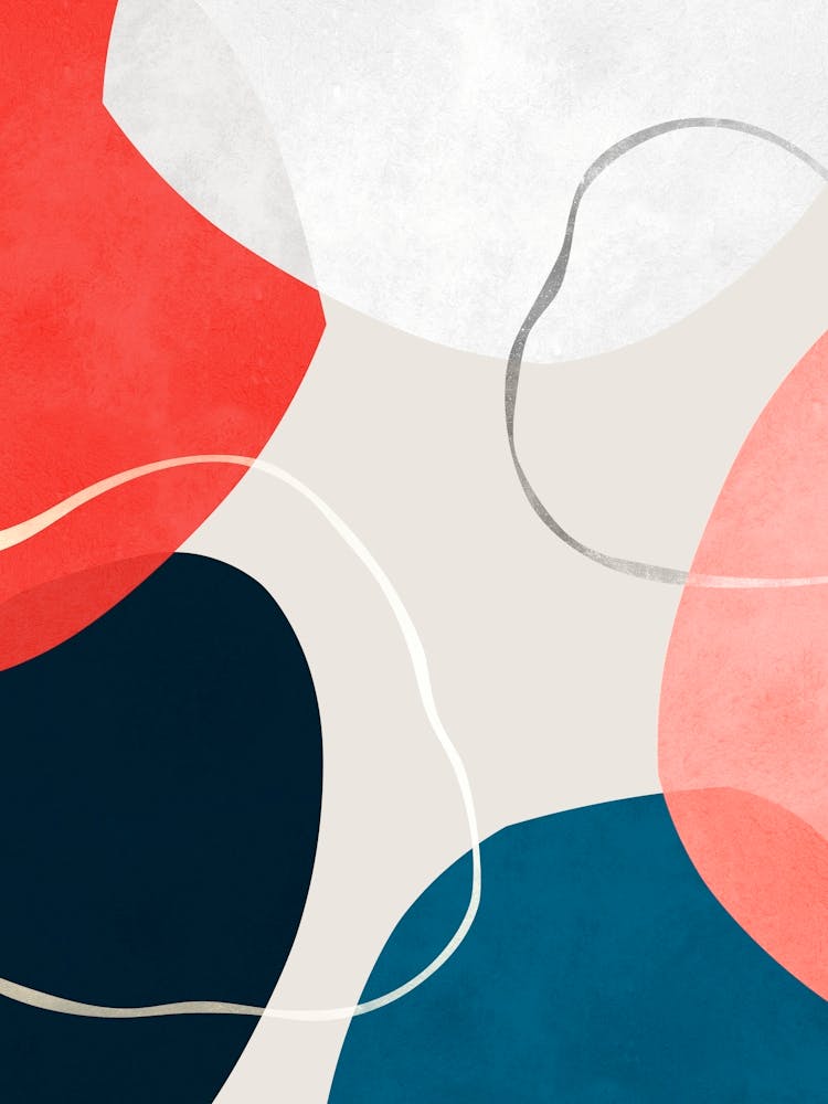 Expressive watercolor shapes 6