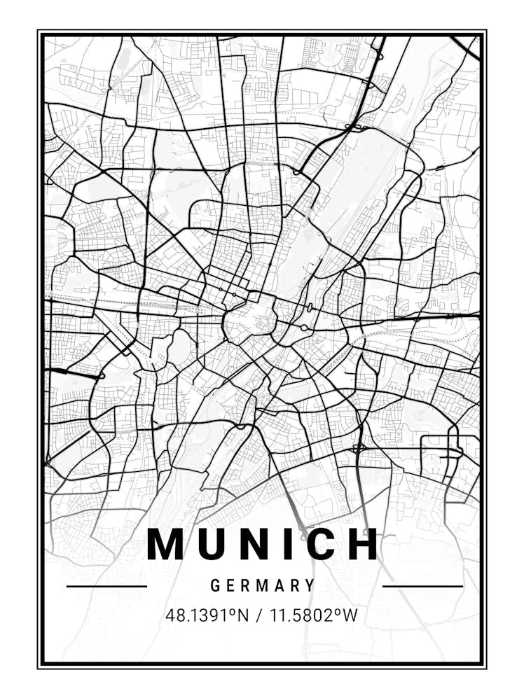Munich Germany Print